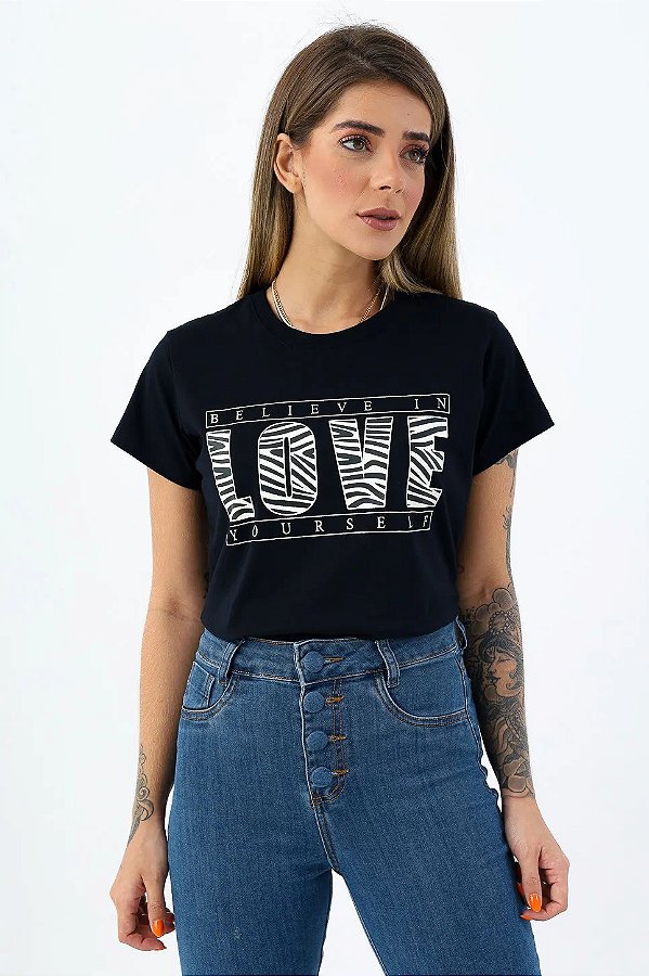 T-shirt - Believe In Love Yourself