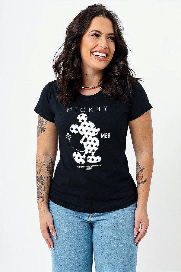 T-Shirt - Mickey Estrela