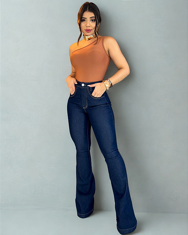 Calça Jeans Flare - Cris