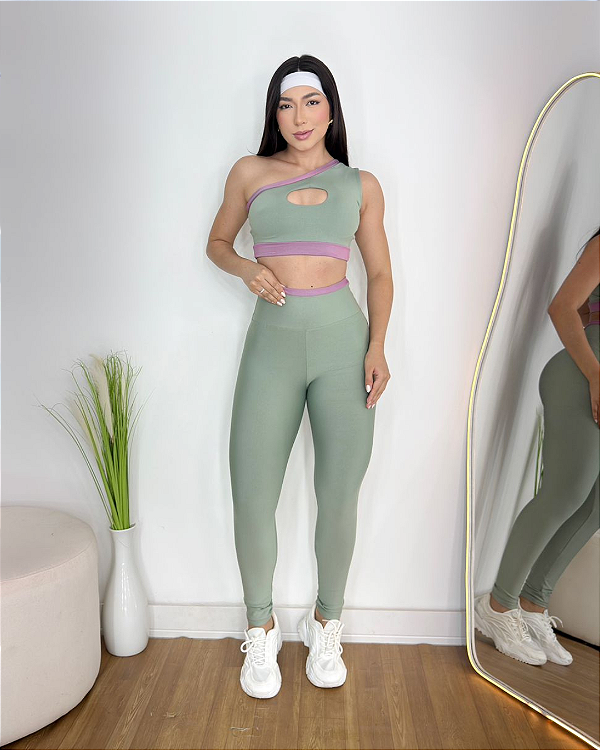 Conjunto Fitness - Legging e Top