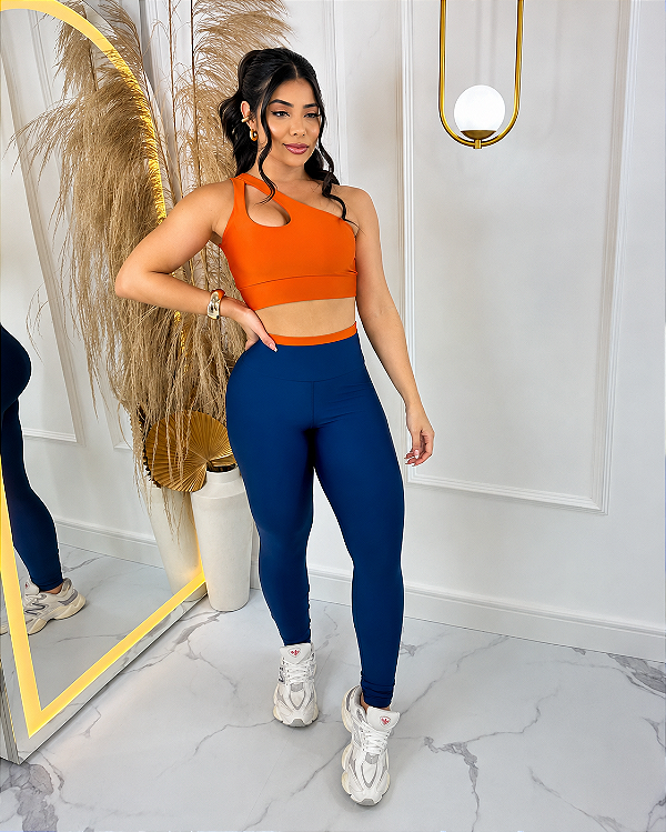 Conjunto Fitness Feminino - Majestic Zero Transparência