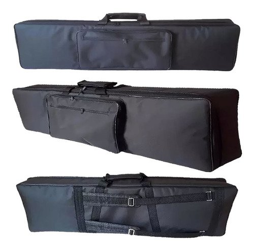 Capa Bag  Master Luxo Para Nord Electro 6 Hp Nylon  Preto