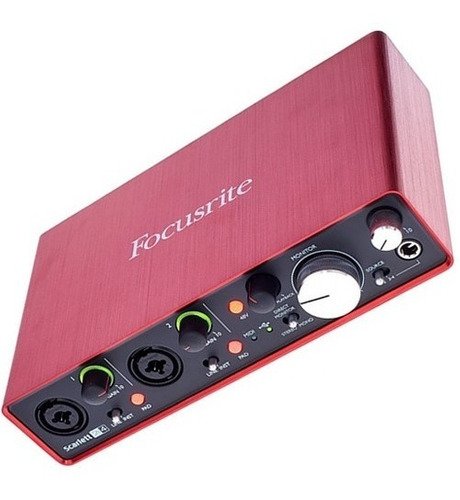 Interface De Gravação Profissional Scarlett 2i4 Focusrite