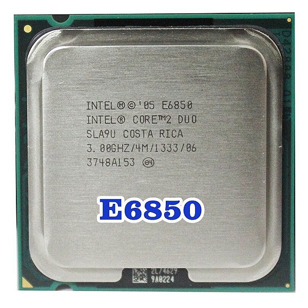 Processador Core 2 Duo Intel E6850 Dual-core 3.0ghz 4m Oem