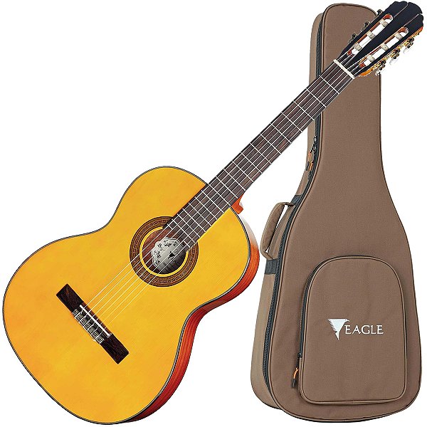 Violão Clássico Acústico Eagle Nylon Dh69 Vintage