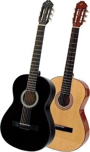 Violão de Aço Clássico Acústico S-14 Natural e Preto - Promoção!!