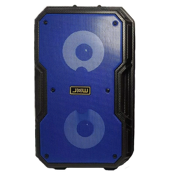 Caixa De Som Portátil Bluetooth Luz Led Mp3 Cs-28 Jhw Azul