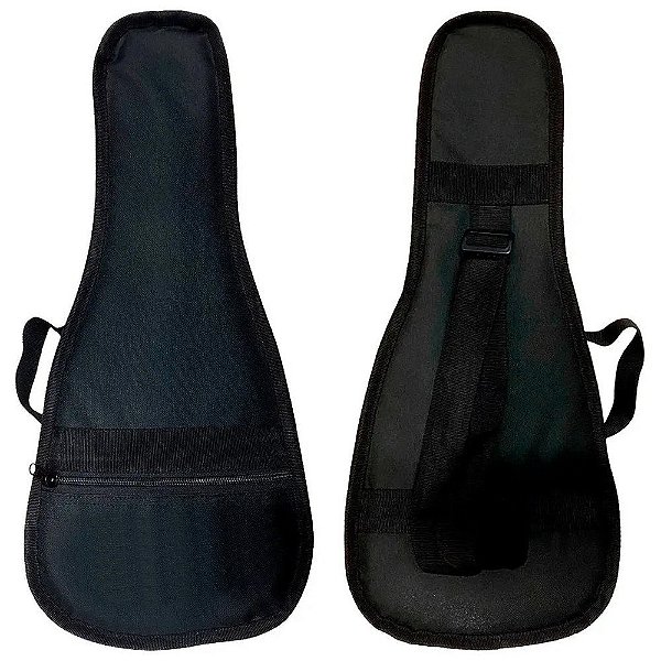Capa Bag Simples Para Ukulele Bass Ubass Alça Mãos E Costas