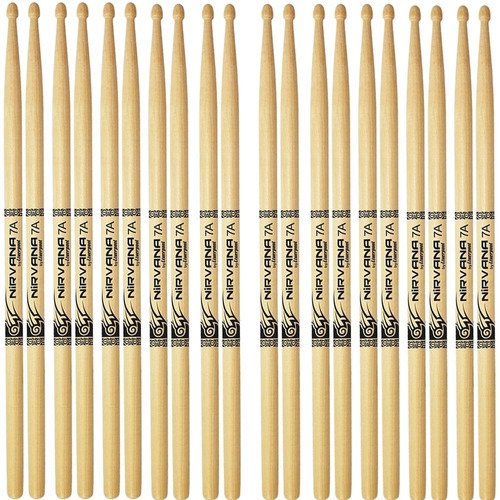 Kit 20 Baquetas Nirvana 7a Eco Bio Liverpool Ni Dz7am 10par