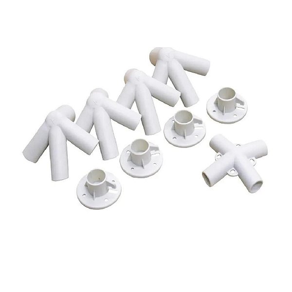 Kit de conexões para gazebo ntk Fiesta, Fantasy e Green