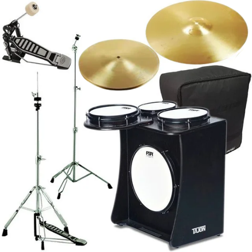 Kit Tajon FSA Master TAJ51 Preto Bumbo 14" caixa 10" Ton 10" e ton 8"