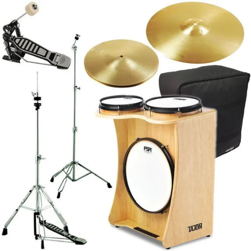 Kit Tajon FSA Standard TAJ16 Natural Bumbo 14" Tom 10" Caixa 8"