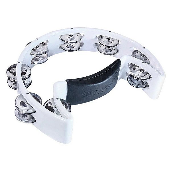 Pandeiro Meia Lua Branco Torelli TP315BC