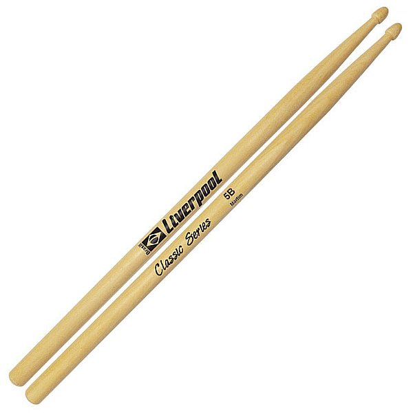 Par De Baquetas Liverpool Classic Series Marfim 5b Ll5bm