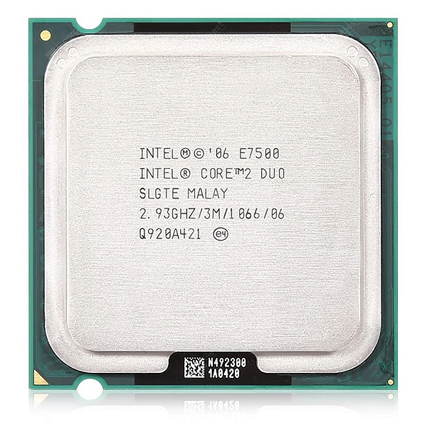 Processador Intel Core 2 Duo E7500 2,93ghz Lga 775 /3m/ Oem