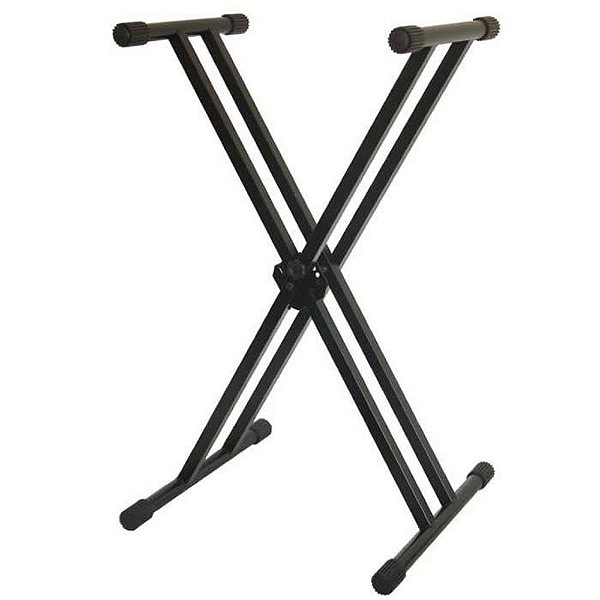 Suporte Saty Teclado 2x Duplo 2040