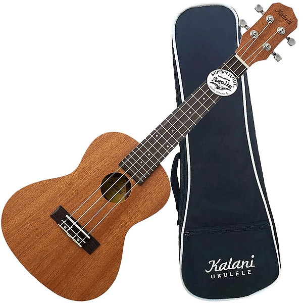 Ukulele Kalani Concerto 24 Tribes Series Sapele Kal220 Cs