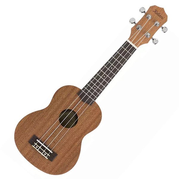 Ukulele Kalani Soprano 21 Tribes Series Natural Sapele Kal 200 Ss Com Capa (15414)