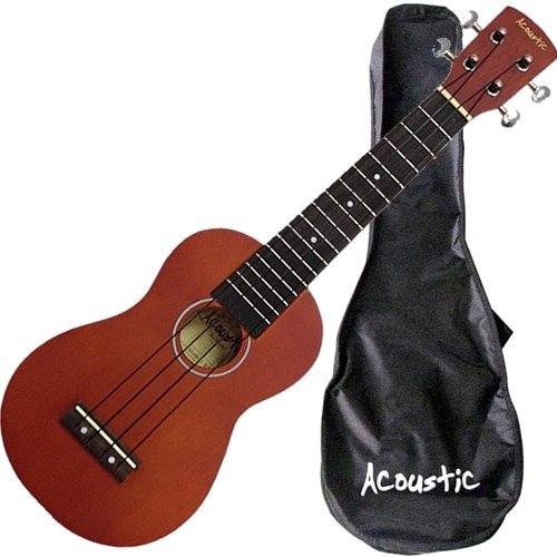 Ukulele Soprano Nylon + Capa Bag Auk100 Acoustic O F E R T A