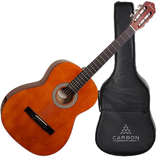 Violão Giannini Clássico S14 Aço Natural + Capa