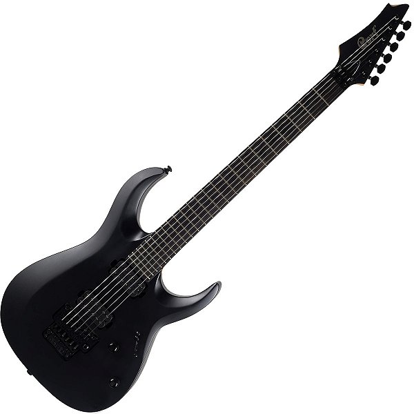 Guitarra Elétrica Super Strato Cort X500 MEN BKS Preto Acetinado
