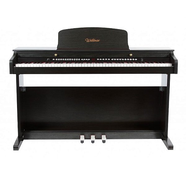 Piano Digital Waldman KG-8800 Key Grand 88 Teclas Sensitivas Preto BK