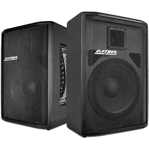 Kit Caixa de Som Ativa Usb Bluetooth + Passiva 500w Rms - Datrel