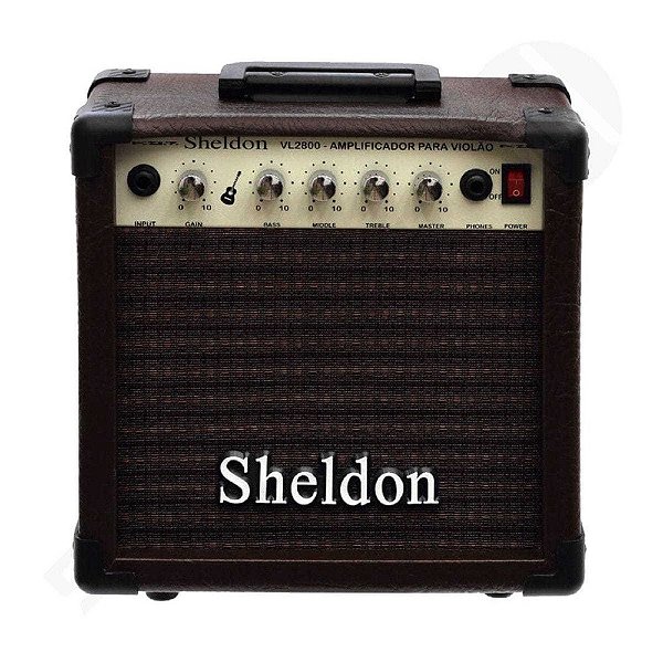 Cubo Amplificador Para Violão 20W RMS Sheldon VL2800