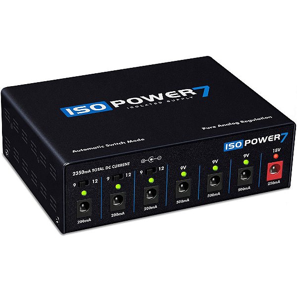 Fonte Isolada Para Pedais Iso Power 7 Landscape