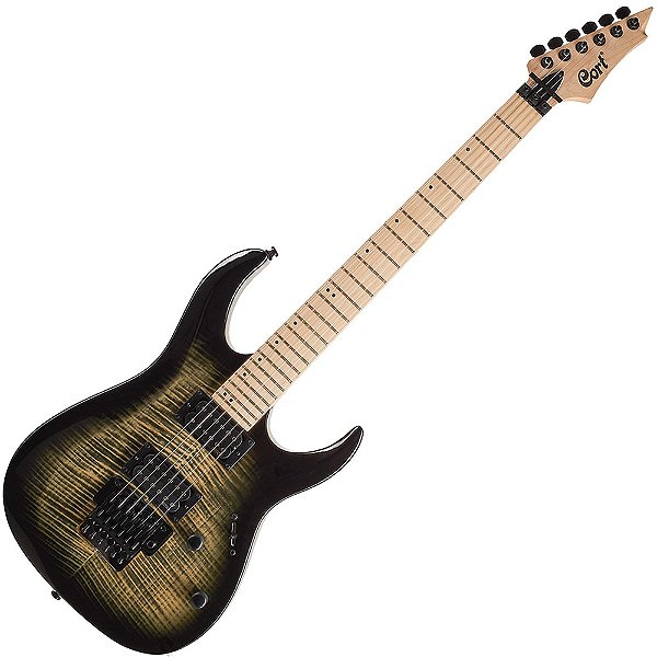 Guitarra Cort X300 Grb Floyd Rose / Pickup Emg Ativo Grey Burst
