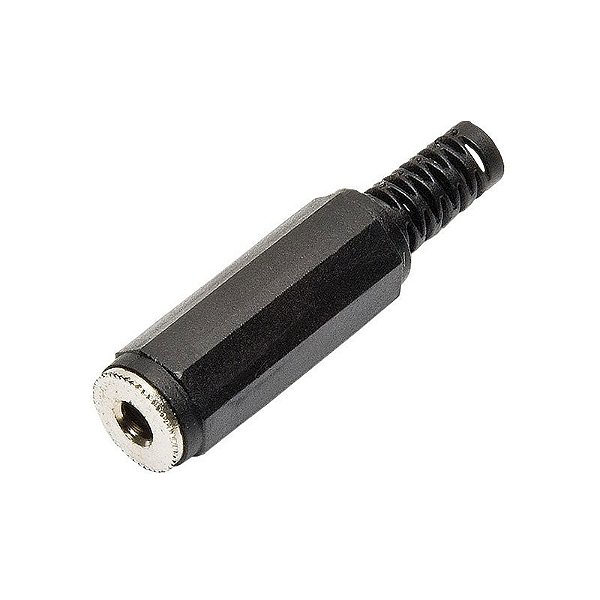 Jack J2 Estéreo Com Capa Para Extensão