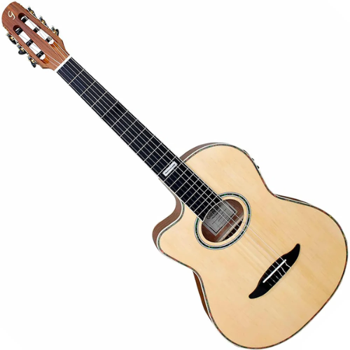 Violão Elétrico Canhoto Cutaway Giannini Nylon GNF-3 CEQ (NS)