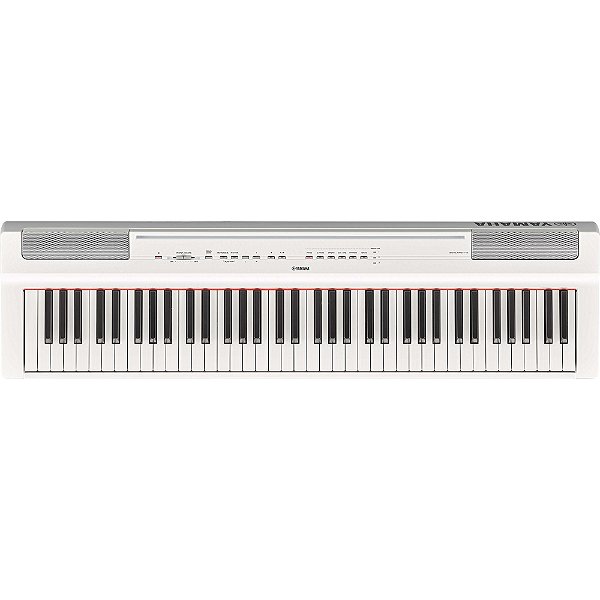Piano Digital Yamaha P-121B Compacto 73 Teclas Branco