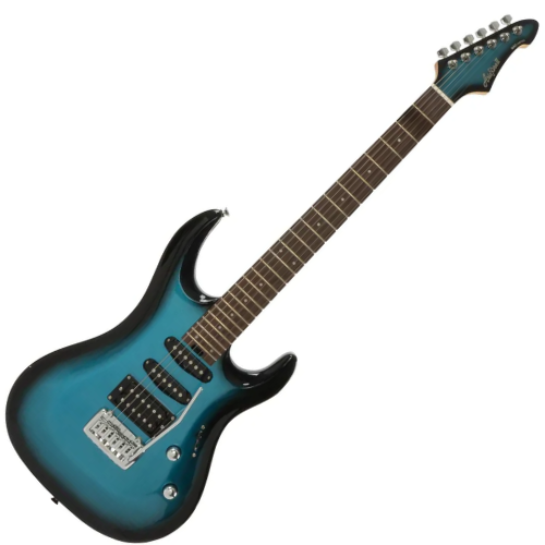 Guitarra Aria MAC-STD Metallic Blue Shade
