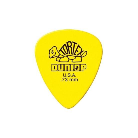 Palheta TORTEX STANDARD 418R 0.73 Amarela DUNLOP - PCT / 72