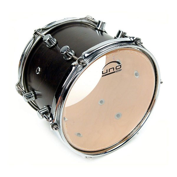 Pele para Caixa / Tom Genera G2 Transparente 10'' Uno by Evans UTT10G2