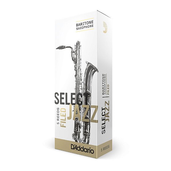 Palheta Sax Barítono 3S (5 Unidades) D Addario Select Jazz