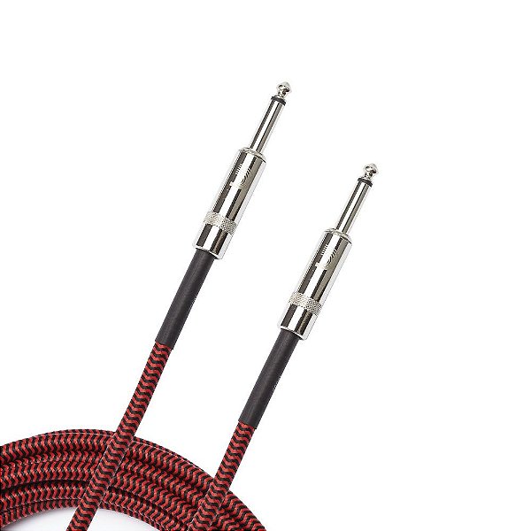 Cabo Instrumentos Tecido D Addario Custom Braided PW-BG-15RD
