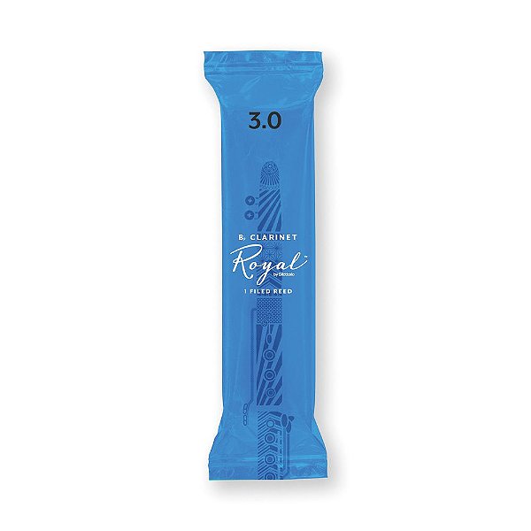 Palheta Clarineta Bb 3.0 (Unidade) D Addario Royal 25RCB0130