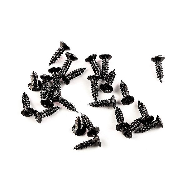 Parafuso Suporte Jack Preto WO2.5X10-BK (24 Peças) Spirit