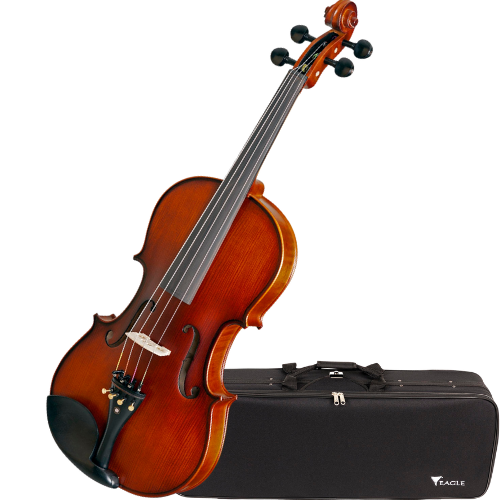 Viola De Arco Completa 4/4 Eagle Va180 + Case Luxo