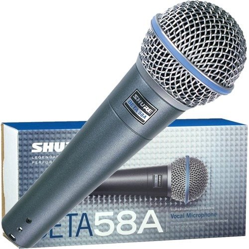 Microfone Profissional Shure Original Beta58a Frete Grátis