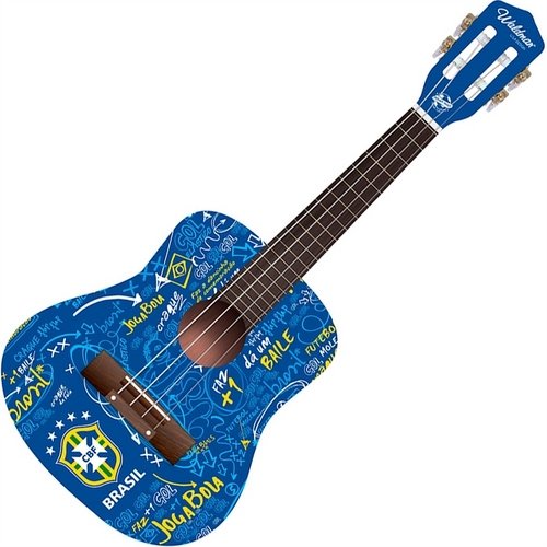 Cavaquinho Acústico Cbf Azul Cvu-1 Waldman