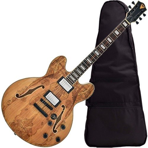 Guitarra Semi Acústica Corpo Em Basswood Com Capa Ac1 Phx
