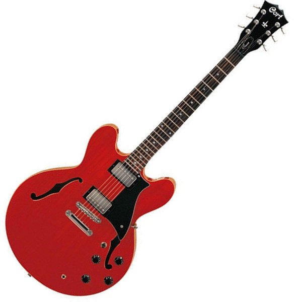 Guitarra Semi Acústica Cort Source Cr Com Bag Oferta + Nfe