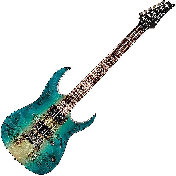 Guitarra Elétrica Soloist RG421PB CHF Ponte Fixa Caribbean Shoreline Flat