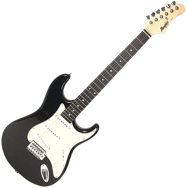 Guitarra Elétrica Strato Tagima Memphis MG-30 Preto BK