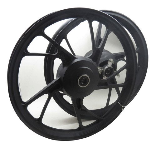 Par Roda Pe Galinha Liga Titan 150 2009 Tambor Preta Fabreck