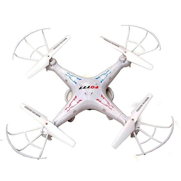 Drone Câmera Hd 1280x168mp Giro 3d Luzes Led X5c Fq777 + Nfe