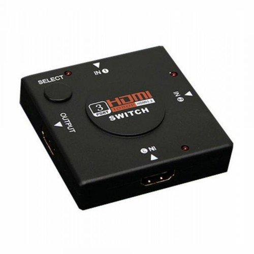 Adaptador Hdmi Switch Divisor 3 Portas Alta Resolução